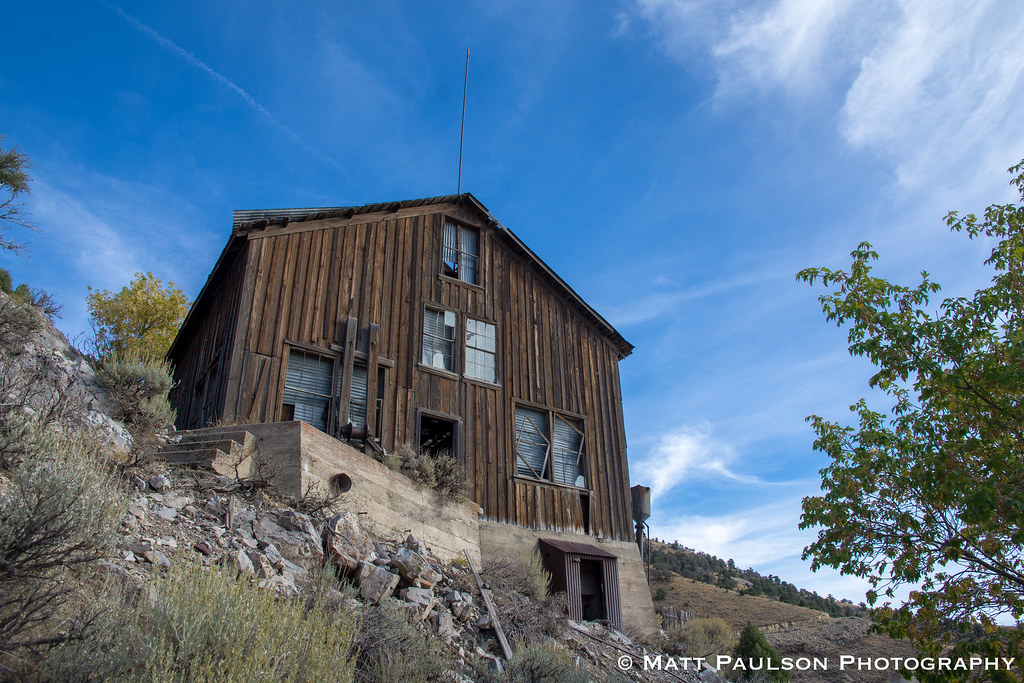 Mammoth Mine hoist house This beautiful building served as… Flickr