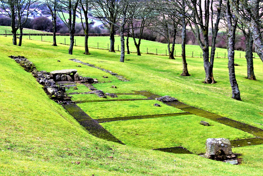 Former Bath House Bar Hill Roman Fort, Antonine Wall, Scot… nigel
