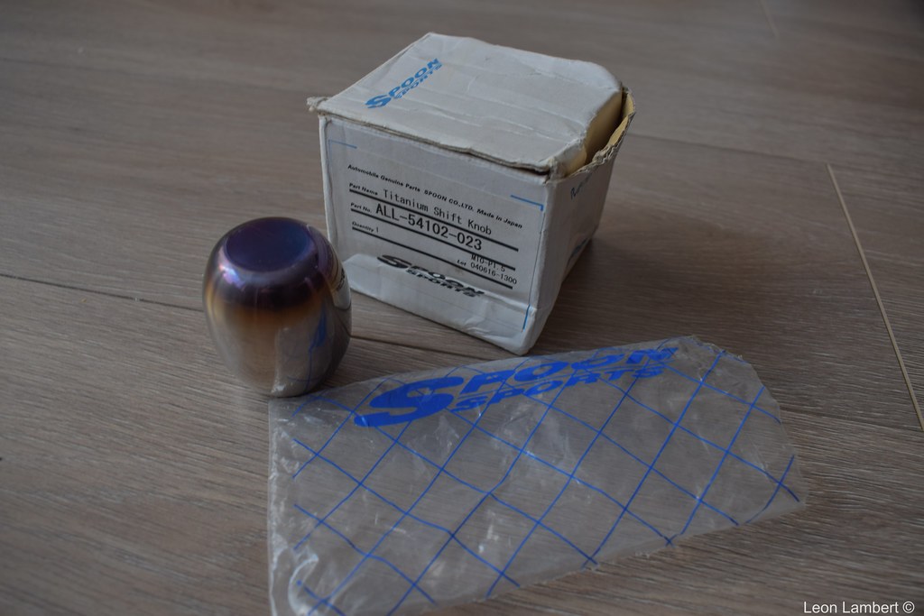 Spoon Sports TI shift knob Titanium shift knob leon Flickr