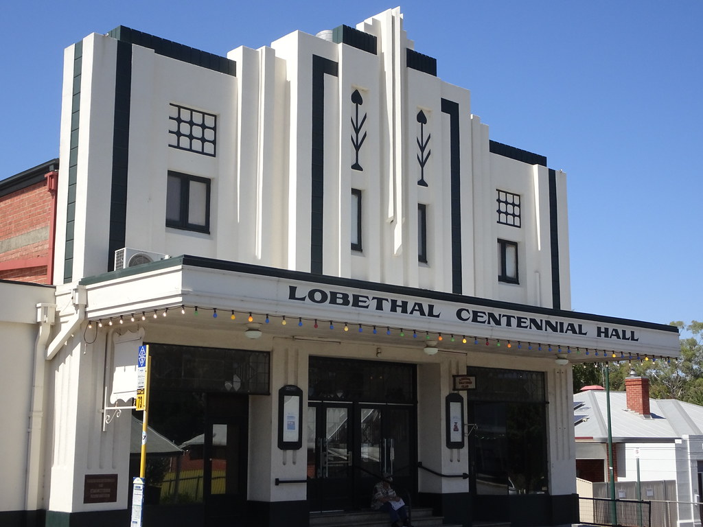 Lobethal in the Adelaide Hills. A splendid Art Deco buildi… Flickr