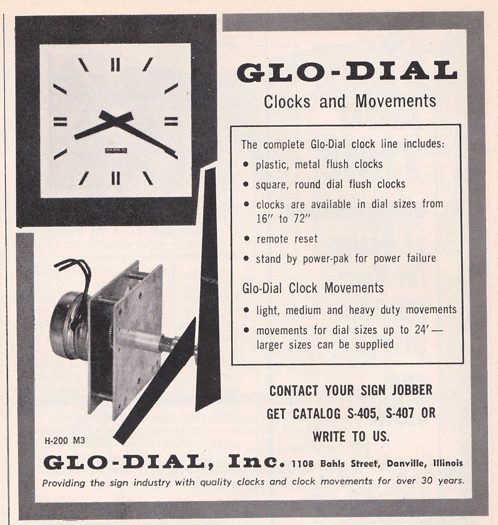 Vintage Ad GloDial Clocks & Movements Heather David Flickr