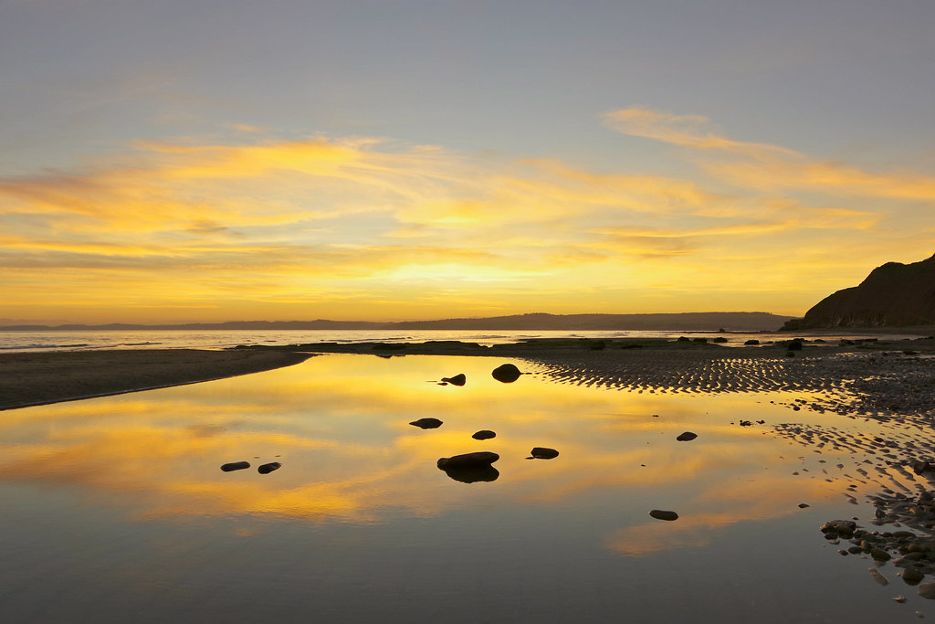 IMG_5389 Sundown at the Jurassic coast , Rodney bay , Exmo… Flickr