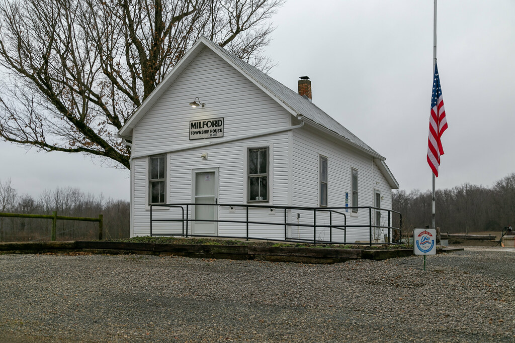 Milford Township Hall — Milford Township, Knox County, Ohi… Flickr