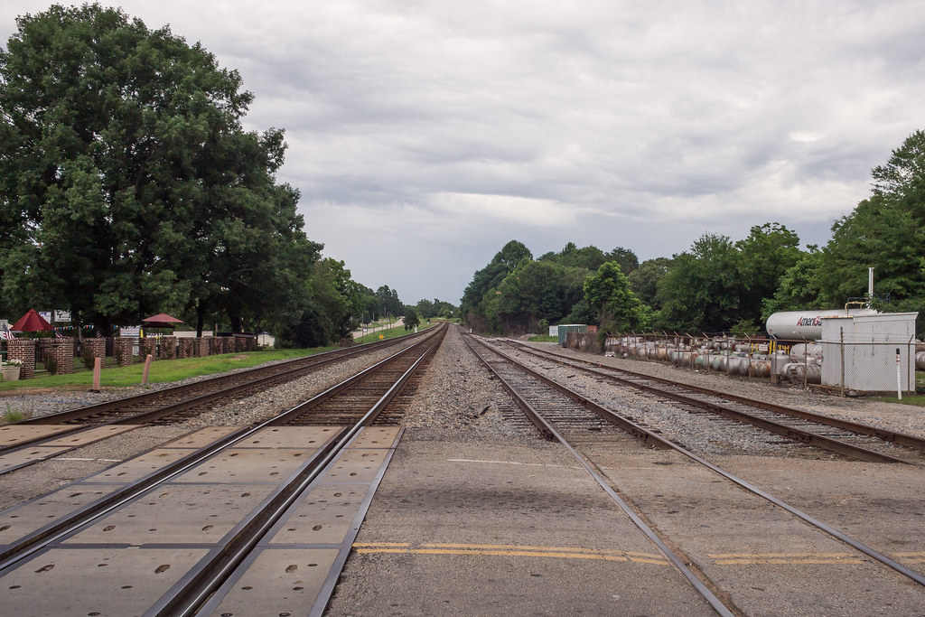 Railroad tracks in Lula, jwcjr Flickr