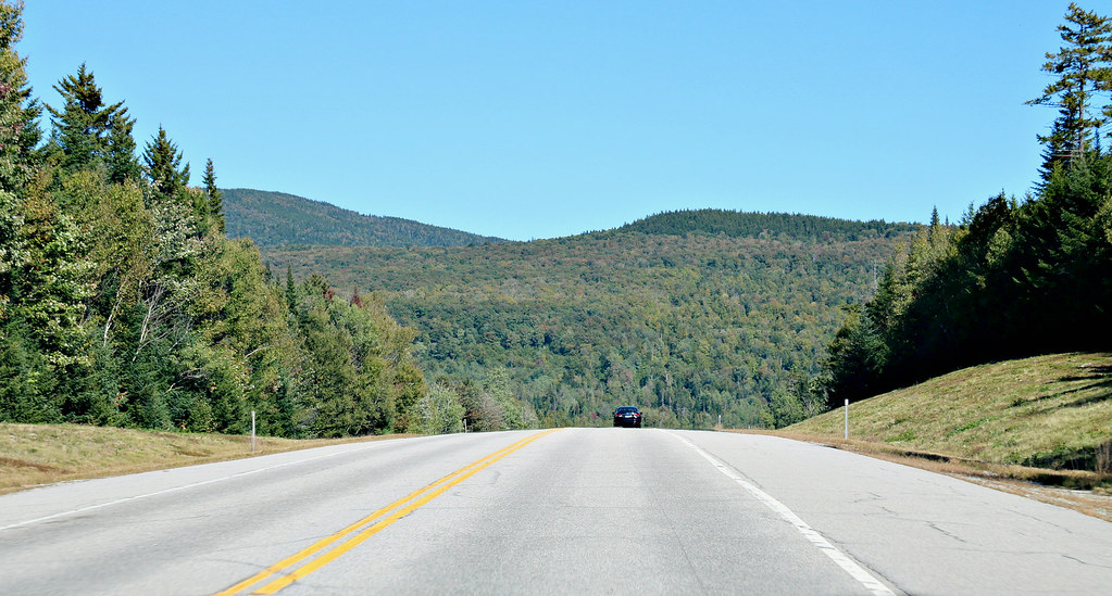 on the road new hampshire route 302 Crawford notch Flickr