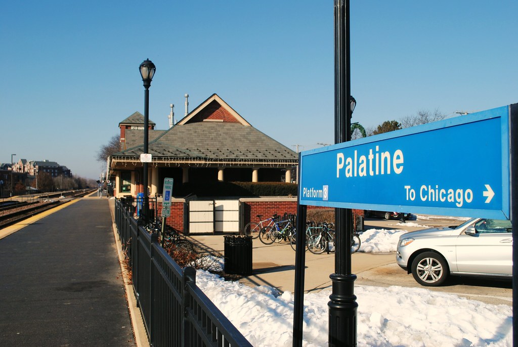 Palatine, Illinois Metra Flickr