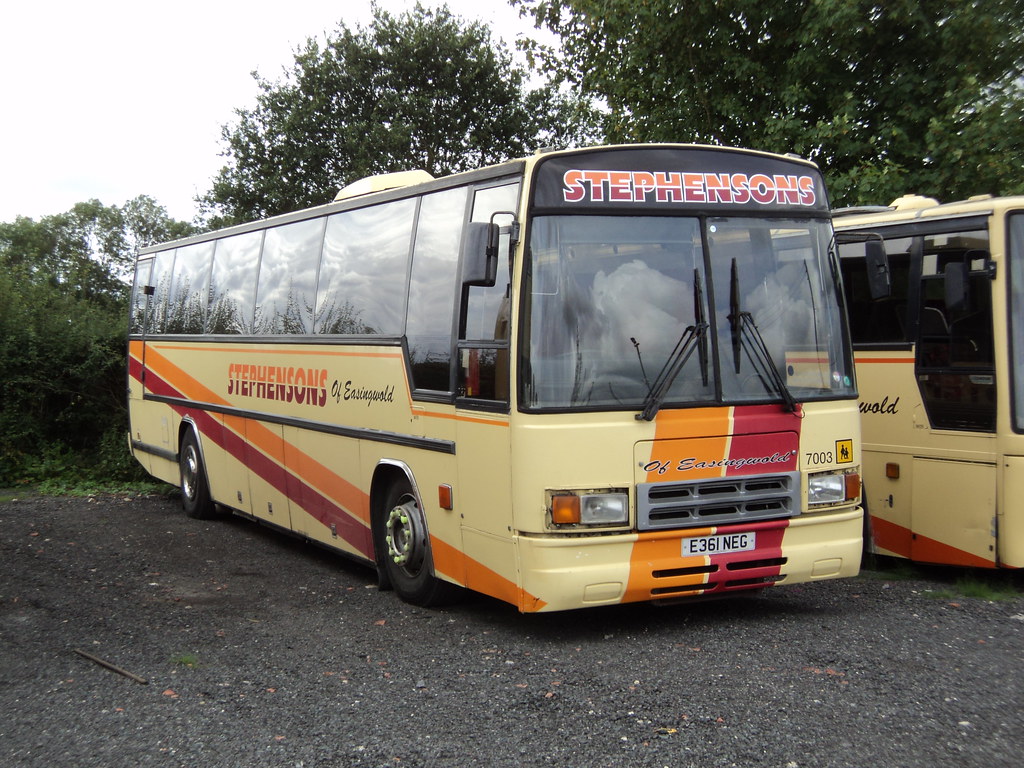 Stephensons of Easingwold 7003 E361NEG Seen here at their … Flickr