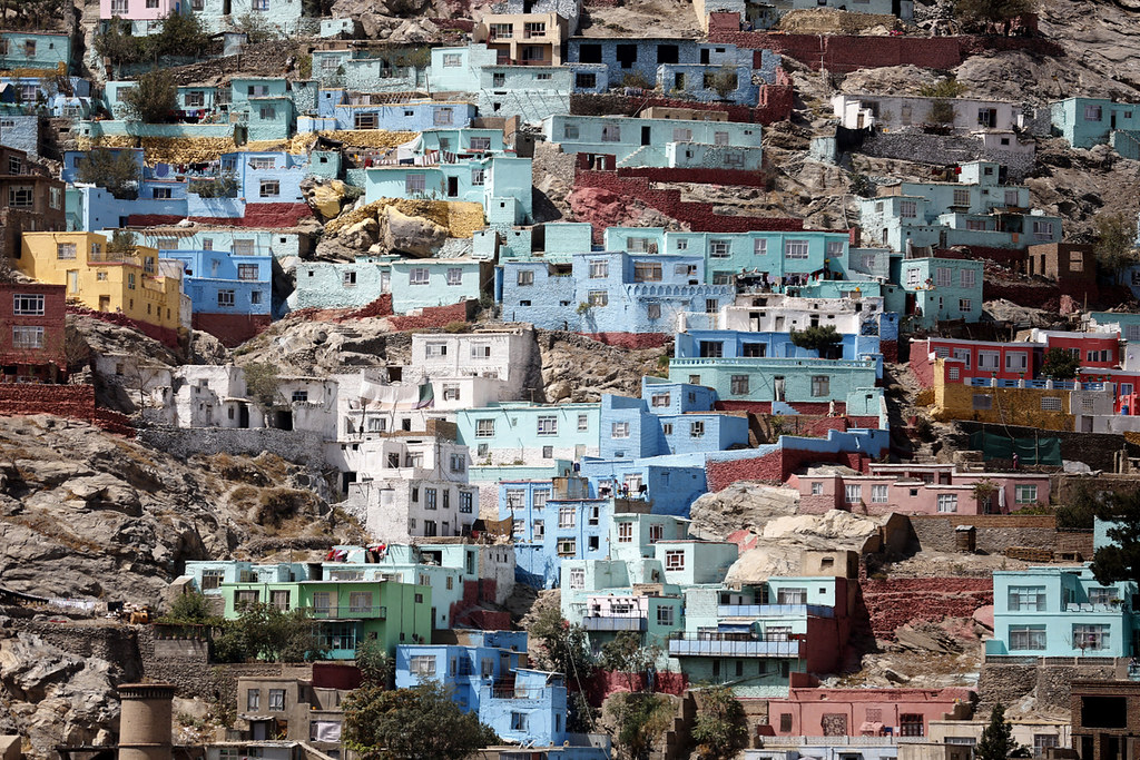Hillside Houses in Kabul a photo on Flickriver