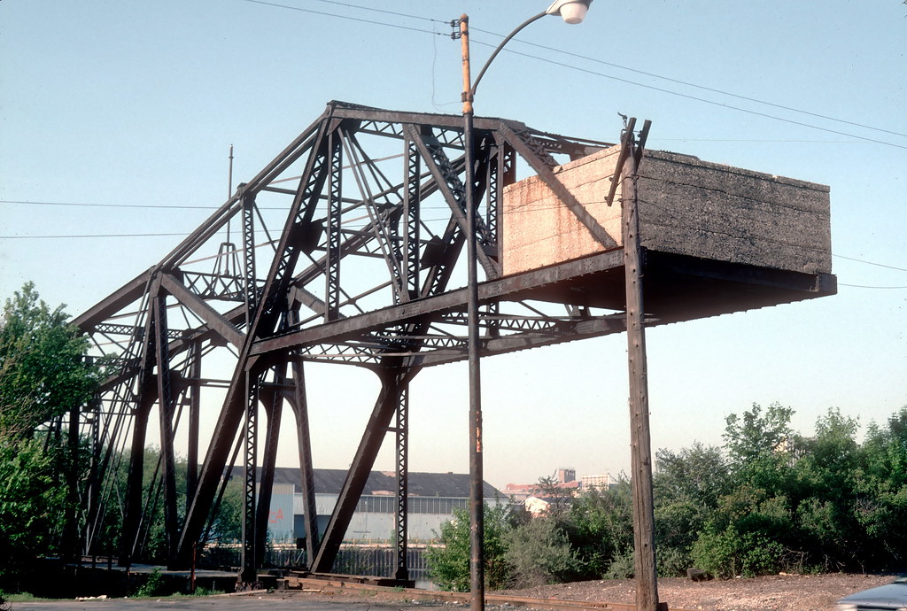 Milwaukee Road North Ave bridge Jun96 A pair of shots of t… Flickr
