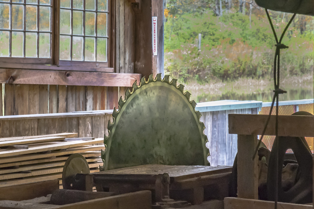 Old Lumber Mill Saw Pennsylvania Lumber Museum Ulysses, Pa… Richard