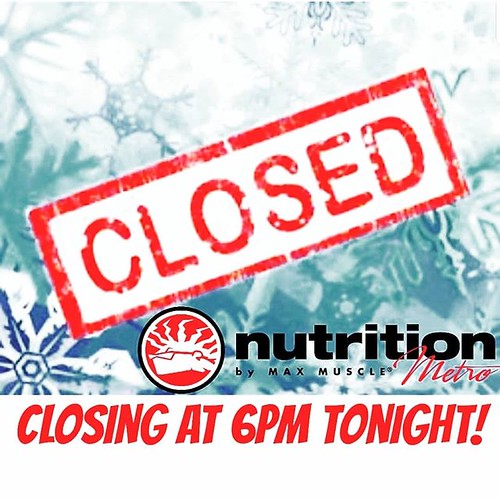 Sorry for short notice but we will be closing at 6pm tonig… Flickr