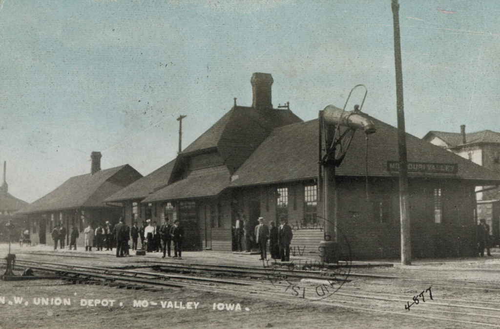Missouri Valley, Iowa, Chicago North Western Railroad, Uni… Flickr