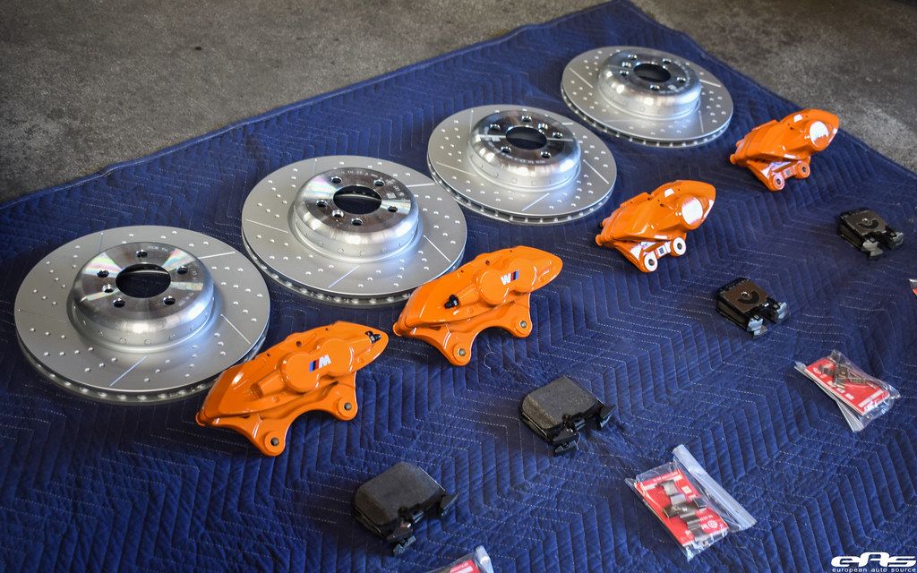 Mineral Gray F30 328i BMW M Performance Brake System a photo on