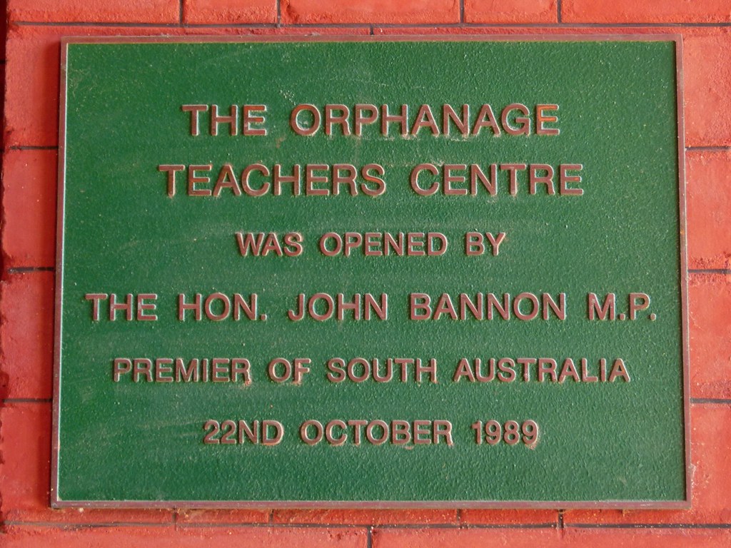 Orphanage Teachers College Plaque 181 Goodwood Rd, Millswo… Flickr