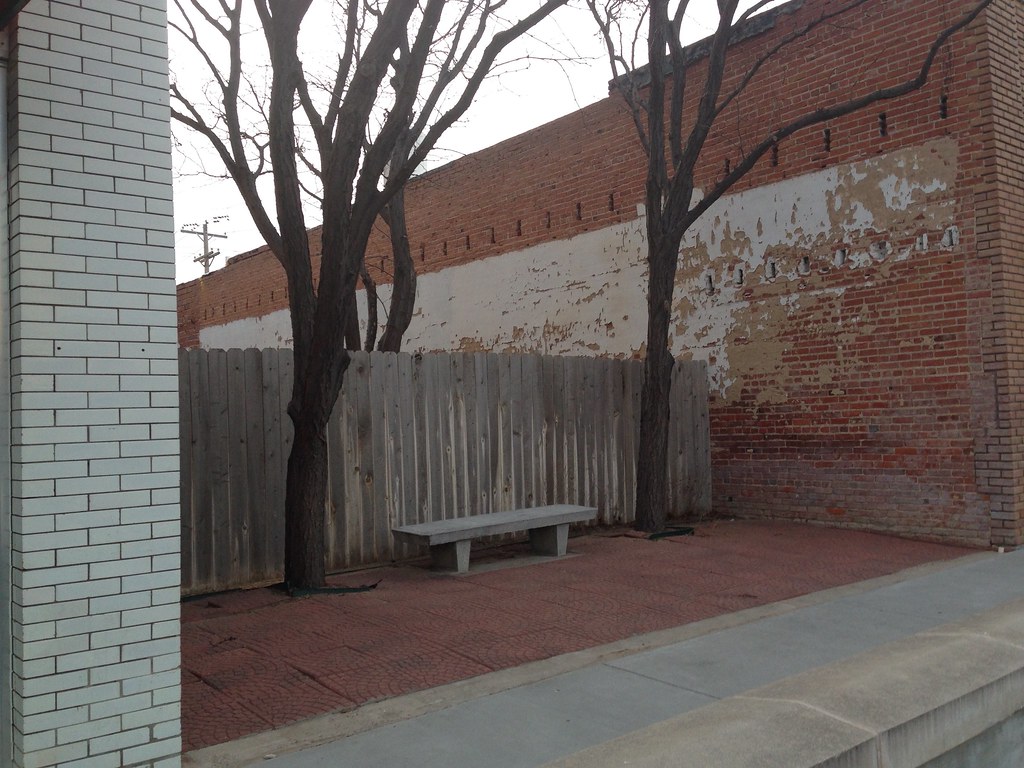 Empty lot meeting space Elkhart, Kansas Becky McCray Flickr