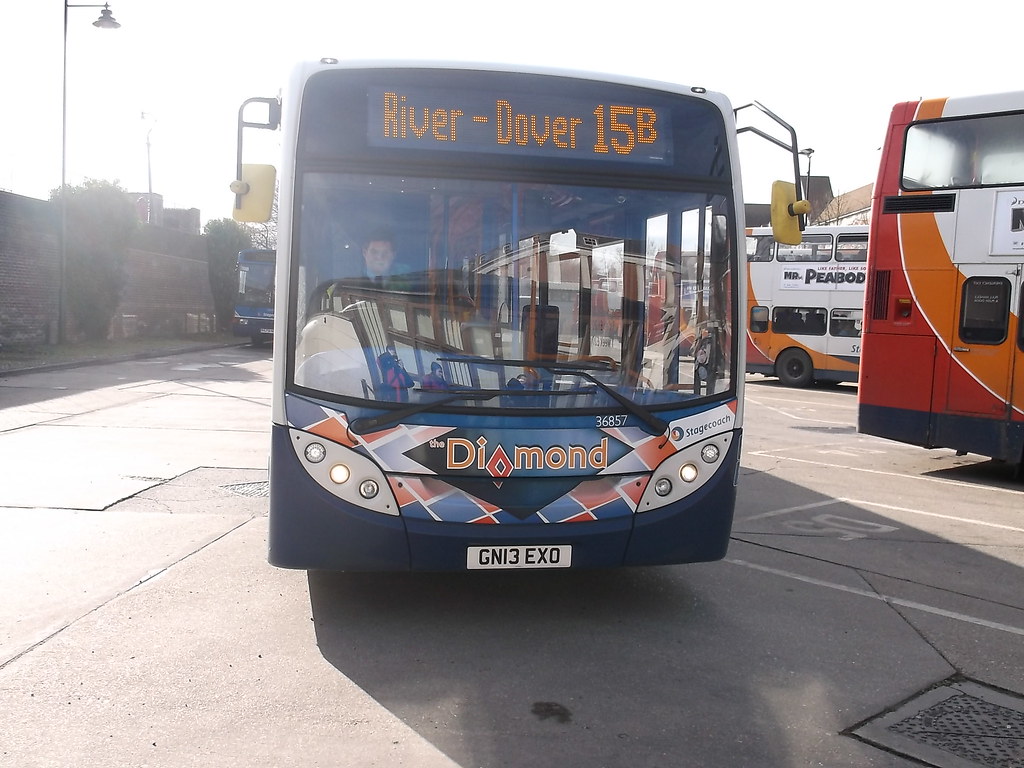 Stagecoach 36857 GN13EXO Seen in Canterbury on route 15B A… Flickr