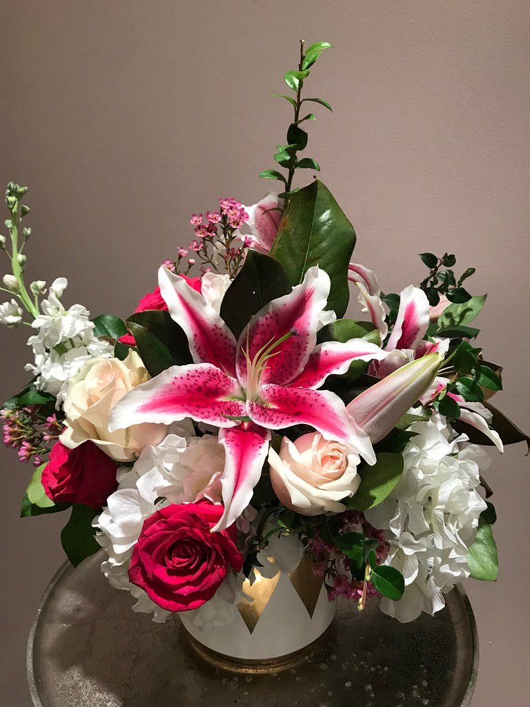 Valentine's Day Flowers Photo Courtesy Carolyn Minutillo… Flickr