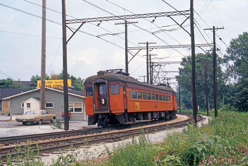 State Line on the South Shore Line South Shore car 25 lead… Flickr