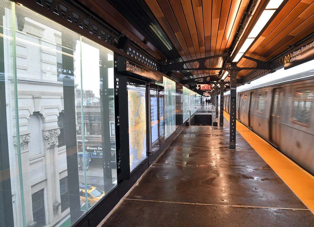 Reopening of Broadway station on the Astoria Line MTA New … Flickr