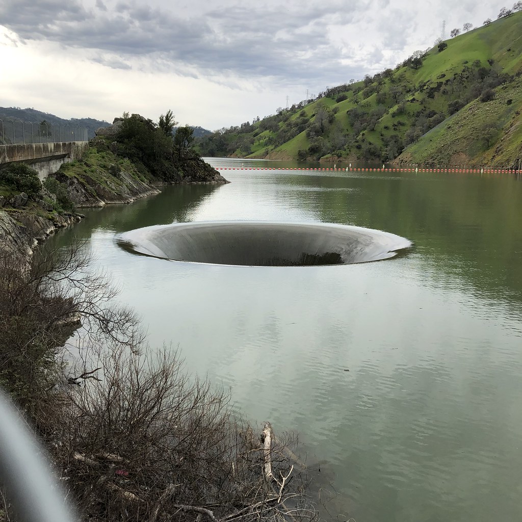 Morning Glory Spillway Commonly known as the Glory Hole. L… Flickr