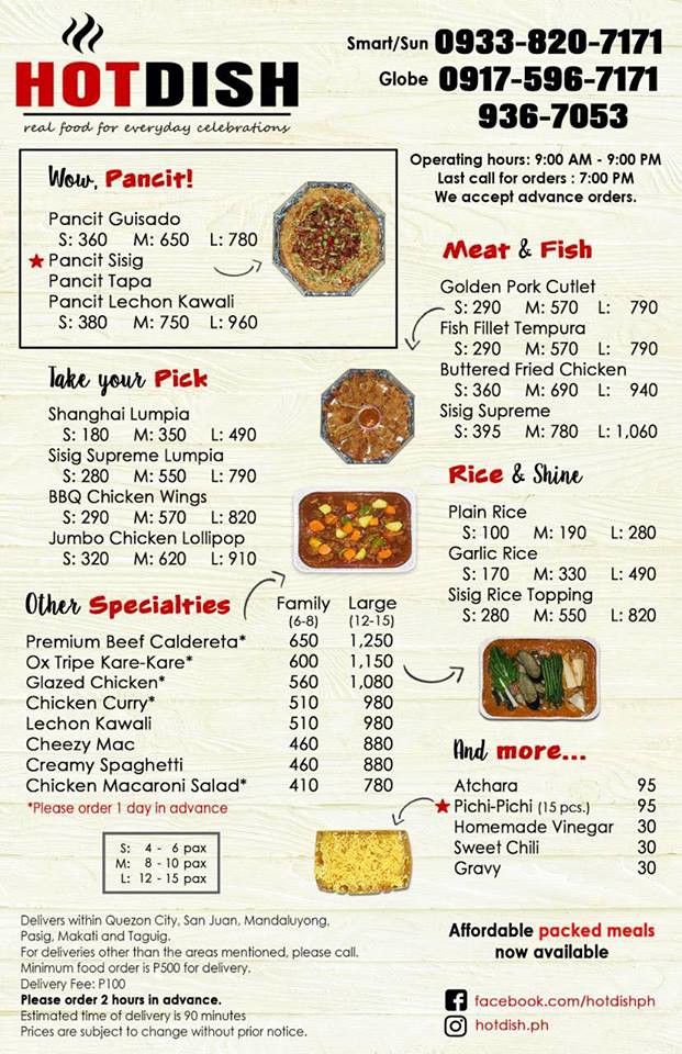 hot dish delivery menu www.frannywanny.co frances lorraine Flickr