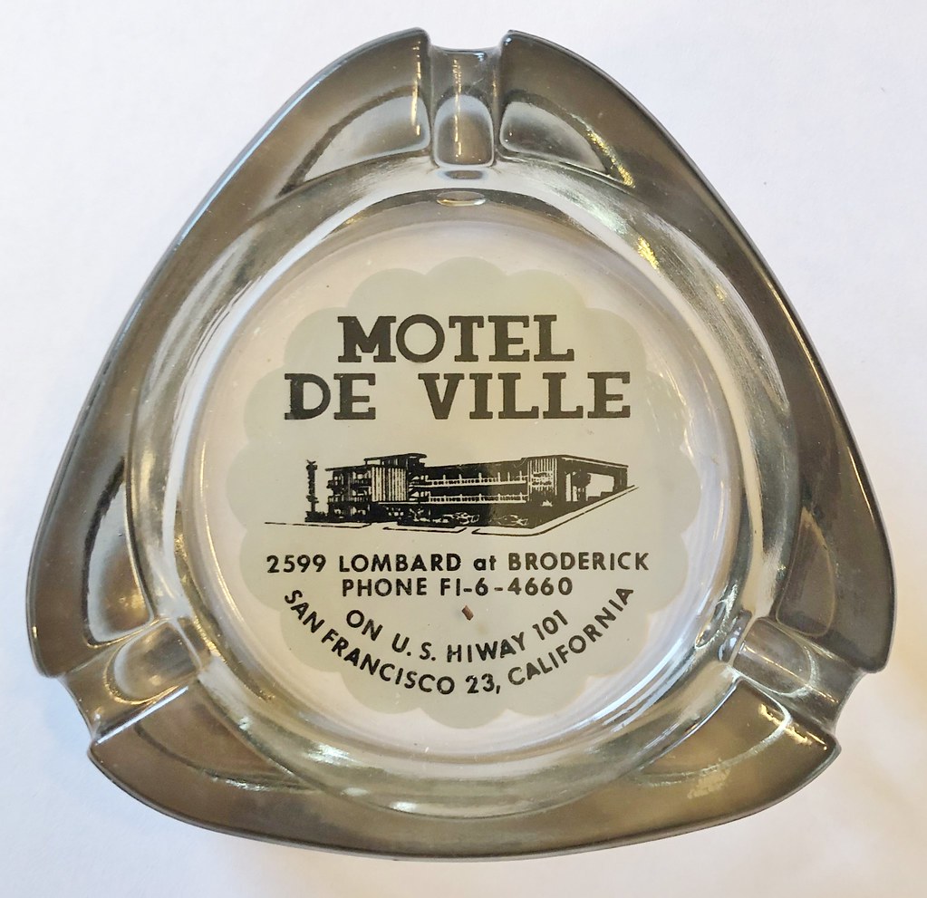 MOTEL DE VILLE SAN FRANCISCO CALIF 2599 Lonbard Street. Frank Kelsey Flickr