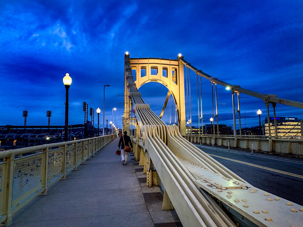 6th Street Bridge, Pittsburgh, Pennsylvania Patrick O'Brien Flickr