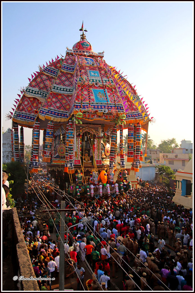 [2+] Thiruvarur, 8757 Thiruvarur Temple Car திருவாரூர் ஆழித்தேரோட்டம்