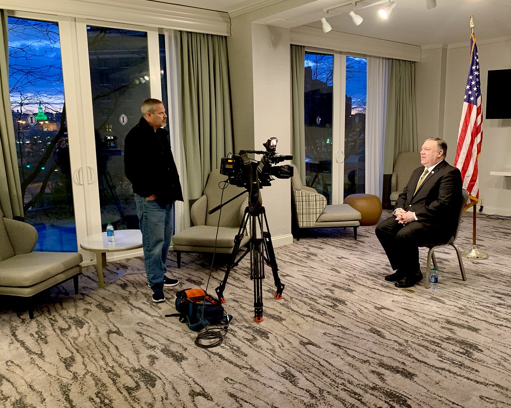 Secretary Pompeo Participates in Interviews With Local Television