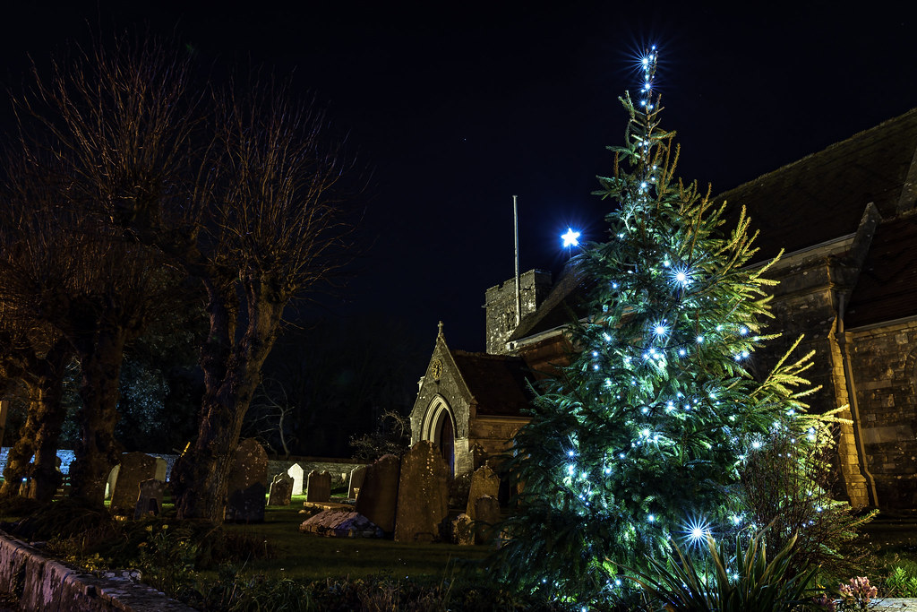Langton Matravers Church At Christmas 03 Matthew Rayner Flickr