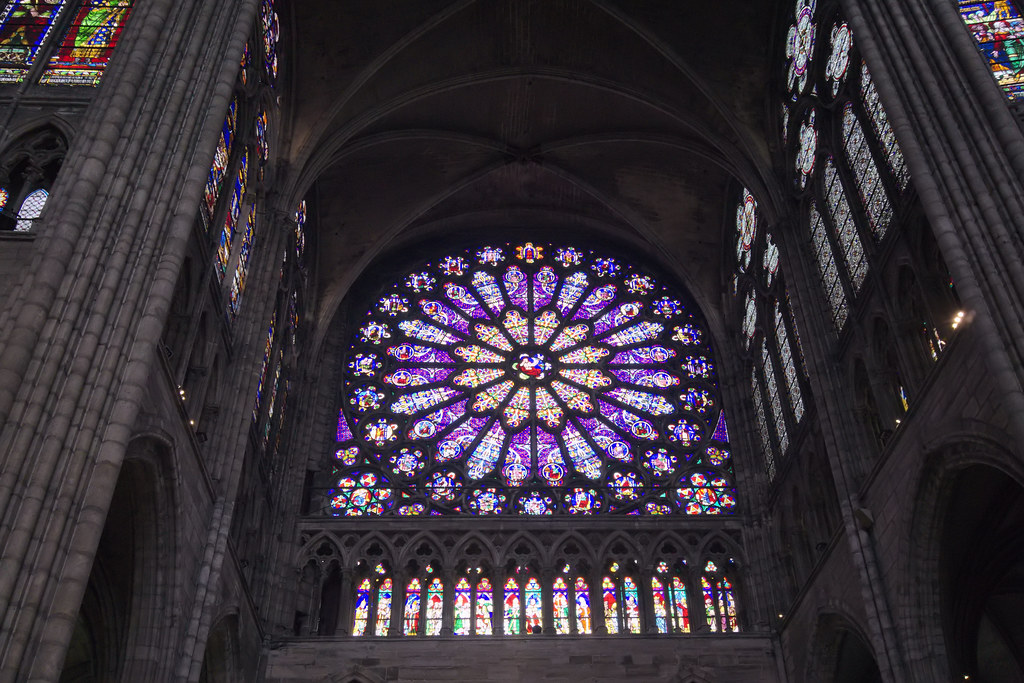 Rosace Basilique de SaintDenis (SaintDenis SeineSaint… Flickr