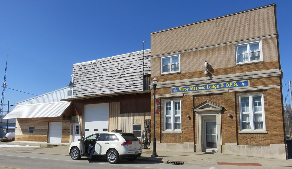 Masonic Lodge (Milroy, Indiana) Milroy, Indiana is a small… Flickr