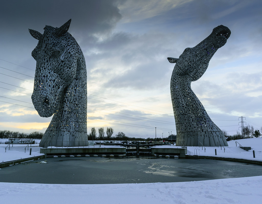 Kelpies_Falkirk_Winter The Kelpies (Falkirk) on a Winter d… Flickr