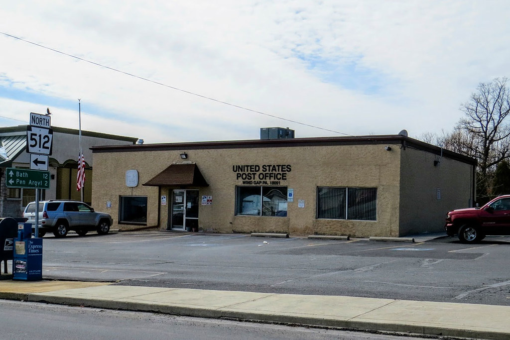 Wind Gap, PA post office Northampton County. Photo by E Ka… Flickr