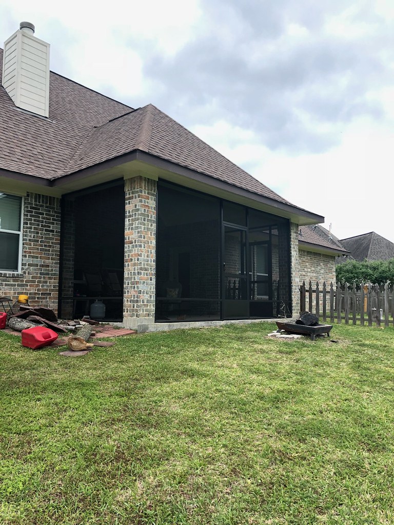 Patio Screen Walls in Houston, TX www.lonestarpatiobuilder… Flickr