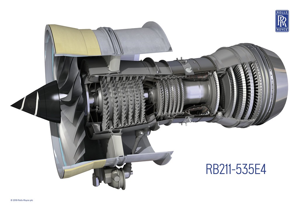 RB211-535E4 cutaway poster 2019 | Rolls-Royce plc | Flickr