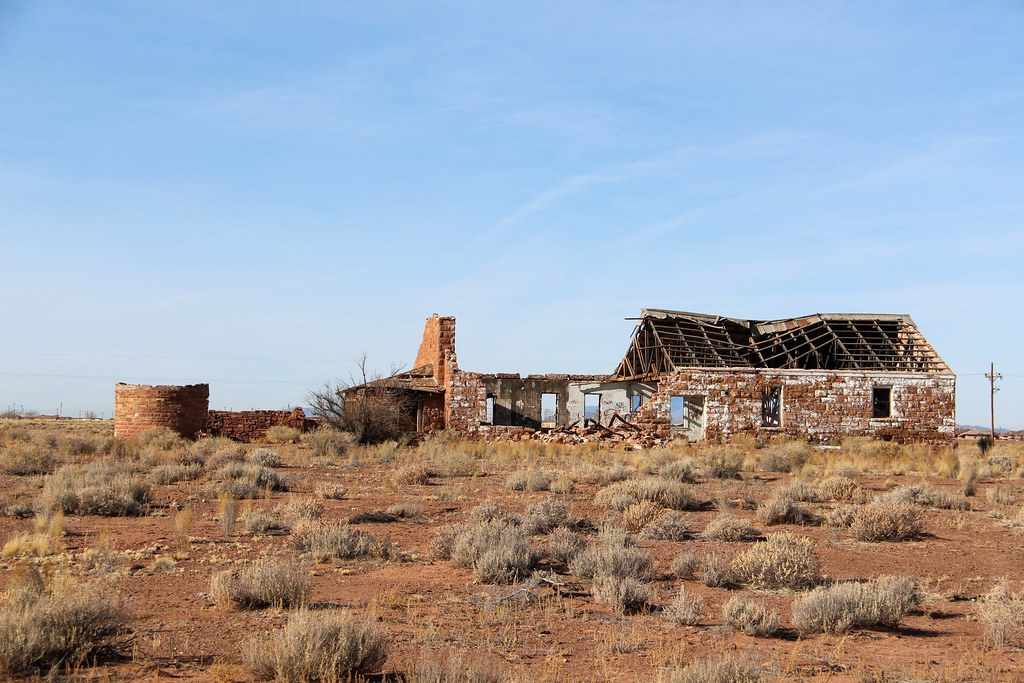 Old Sunrise Trading Post (Leupp, Arizona) Derelict remains… Flickr