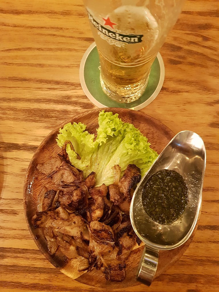 青蛙生活点滴 Froggy's Bits of Life 香煎小羊肉 Lamb Cutlet w/Mint Sauce & Heineken