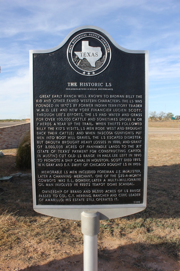 The Historic LS Vega, Texas Historical Marker Great earl… Flickr