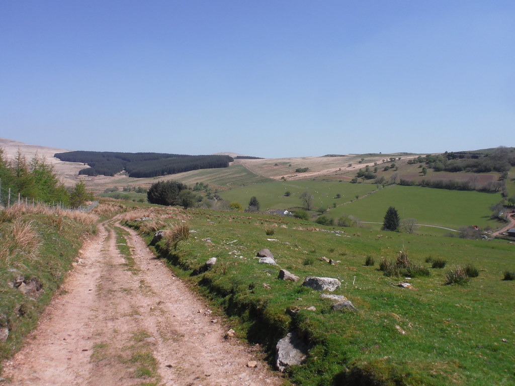 Plantation across Nedd Fechan Valley and Sarn Helen to rig… Flickr