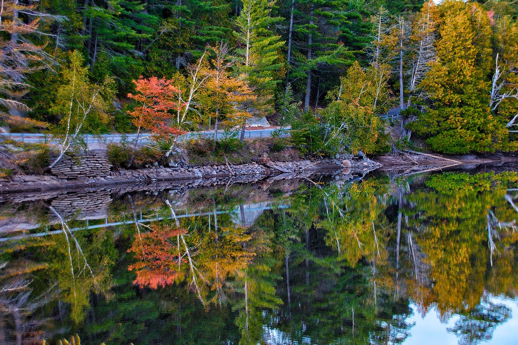Lake Placid New York Ausable River at Franklin Road Brid… Flickr