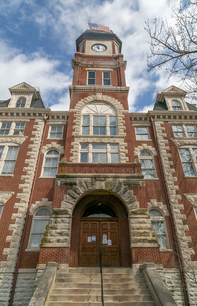 Entrance, Nicholas County Courthouse — Carlisle, Kentucky Flickr