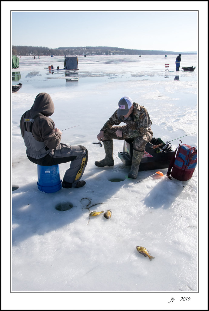 Ice fishing Flickr