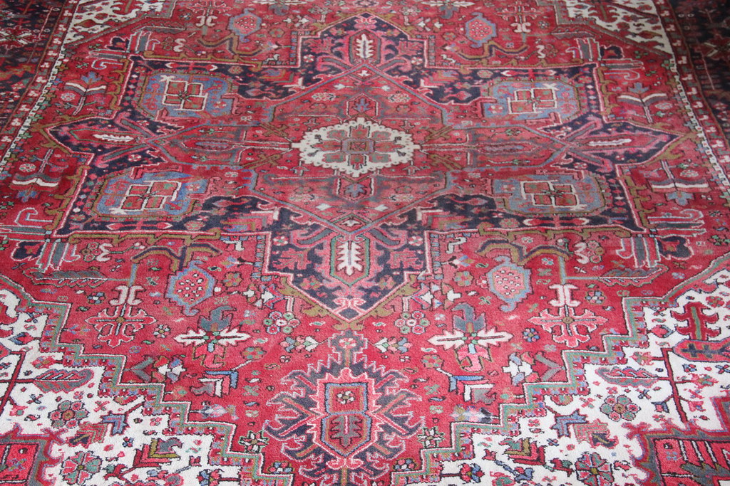 Heriz Persian Rug Baltimore 9x12 Carpetbeggars Discount Pe… Flickr
