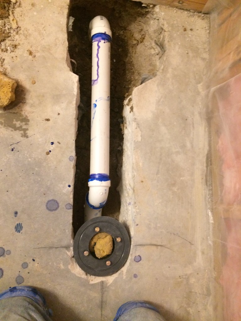 Move drain at center (Tub originally made Shower with Pete… Flickr