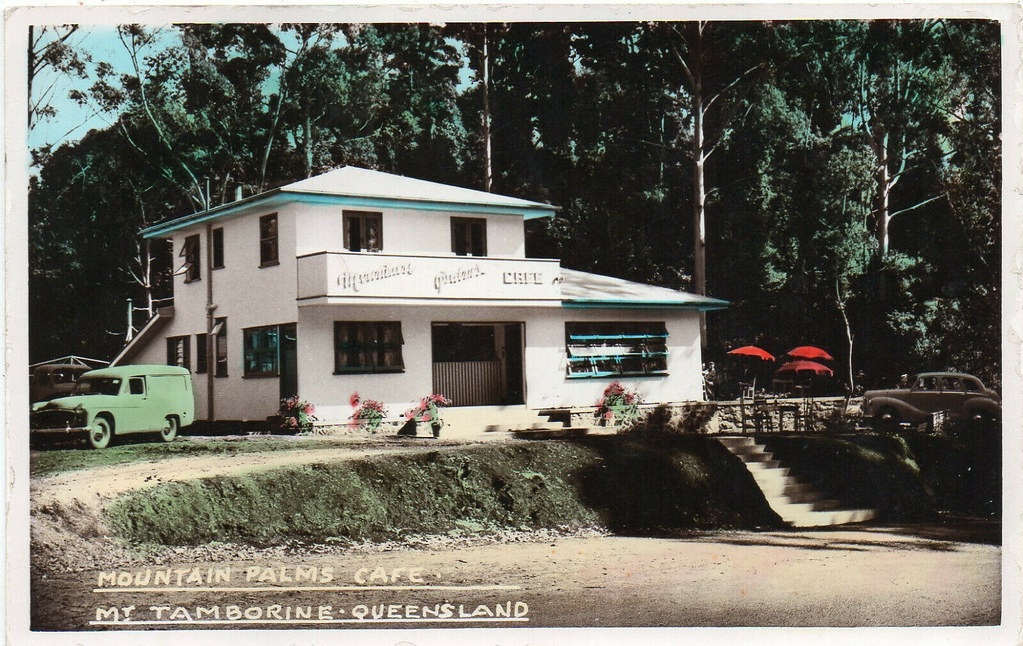 Mountain Palms Cafe, Mt. Tamborine, Qld 1950s a photo on Flickriver