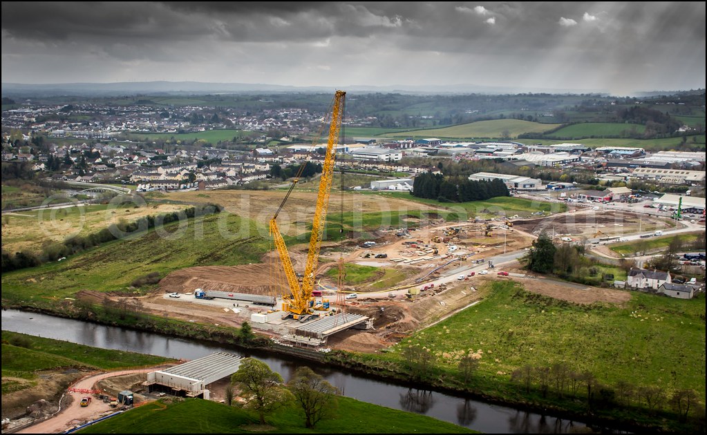 IMG_6827e Strathroy link road bridge, Omagh under constru… Flickr