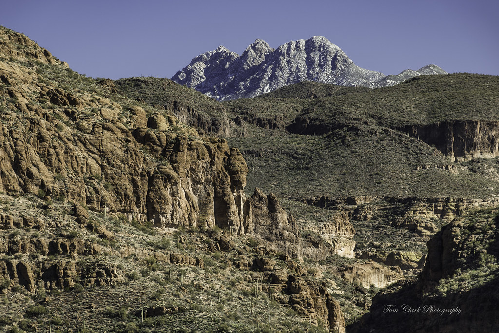 Four Peaks mountain, Tonto Basin Arizona Four Peaks is a p… Flickr