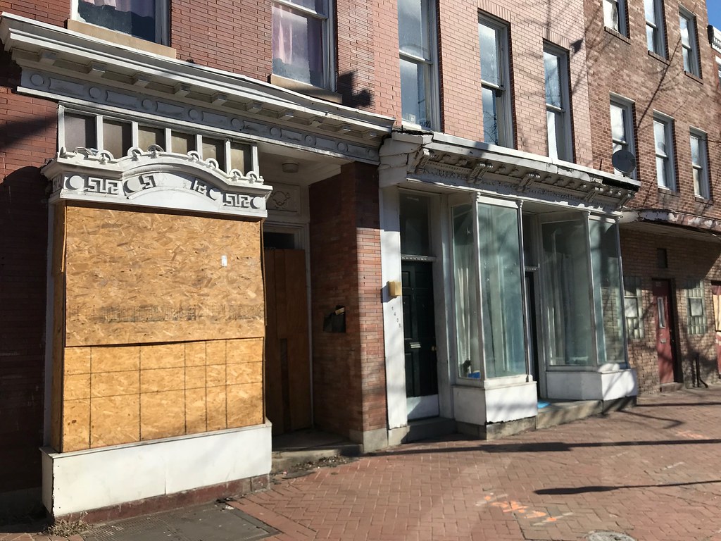 Boarded vacant commercial buildings, 14061410 W. Baltimor… Flickr