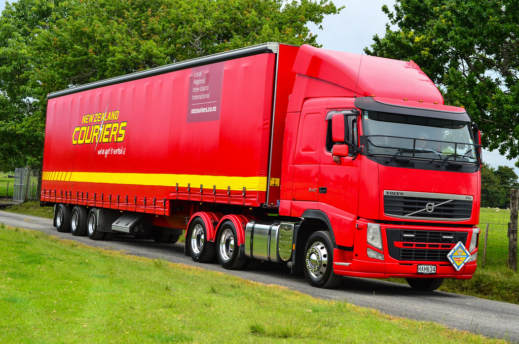 NZ Trucks; Couriers Flickr